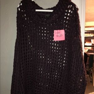 Lane bryant knitted sweater